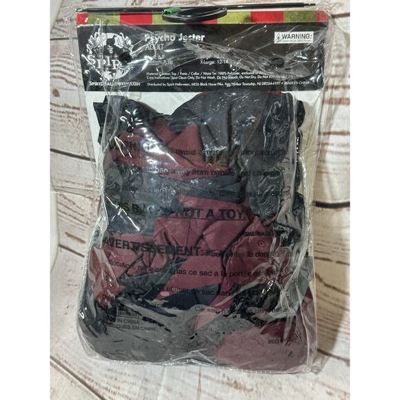 Psycho Jester costume - size Large 10/12 Spirit Halloween - Picture 2 of 7